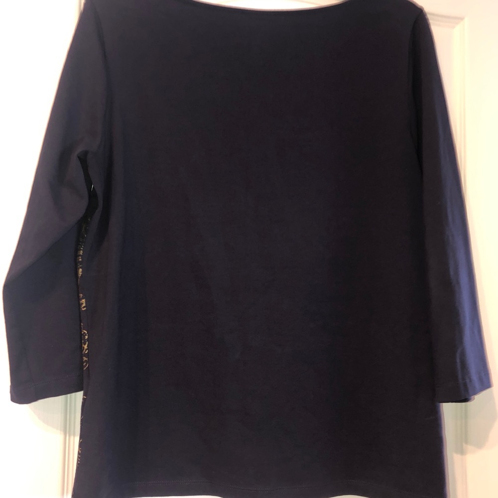 Ruby Rd Sequin Top - Picture 3 of 5